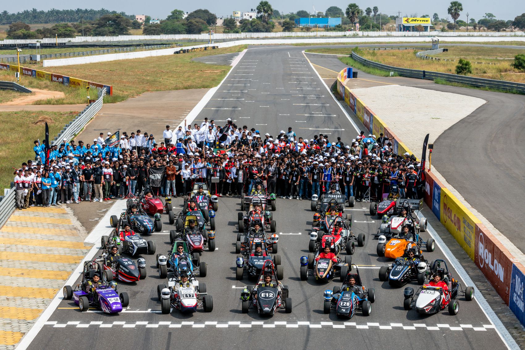 Formula Bharat 2024 grid